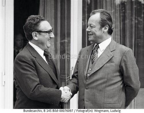 Amerikanischer AM Kissinger in Bonn 1974