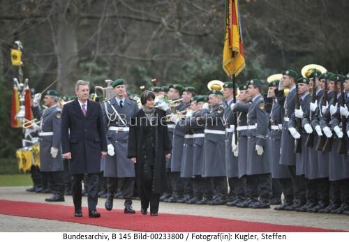 Schweizerische Bundespräsidentin Calmy-Rey in Berlin 2011