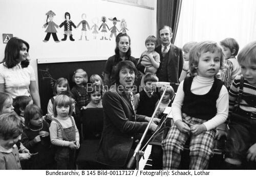 BM von Dohnanyi und Udo Jürgens 1972