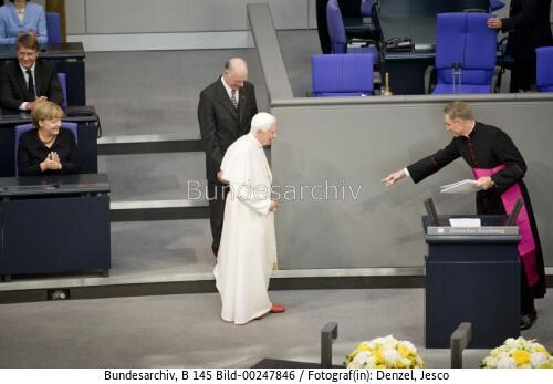 Papst Benedikt XVI. in Berlin 2011