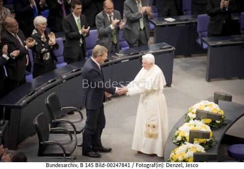 Papst Benedikt XVI. in Berlin 2011