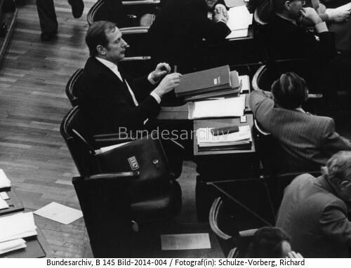 Bonn, Bundestag, Klaus v. Dohnanyi