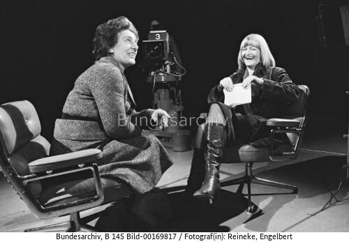 Bonn, Interview Marie Schlei durch Alice Schwarzer