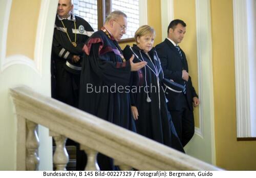 Bundeskanzlerin Merkel in Rumänien 2010