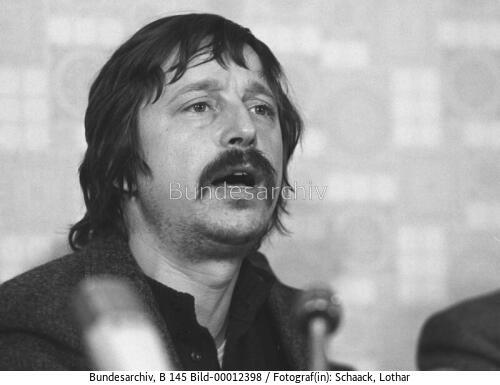 Köln, Wolf Biermann, Pressekonferenz