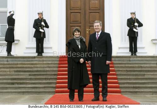 Schweizerische Bundespräsidentin Calmy-Rey in Berlin 2011