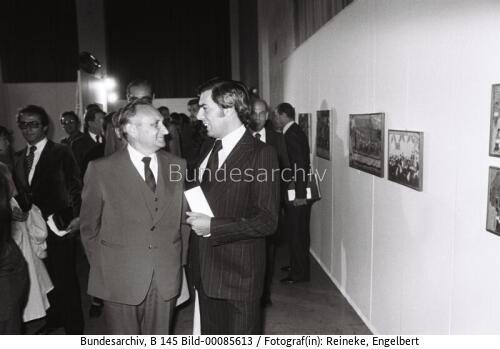 BM Bahr und Vargas Llosa 1976