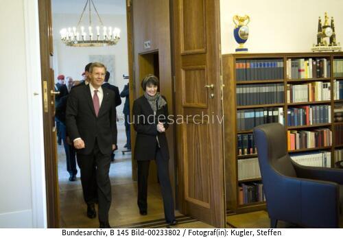 Schweizerische Bundespräsidentin Calmy-Rey in Berlin 2011