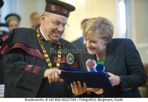 Bundeskanzlerin Merkel in Rumänien 2010