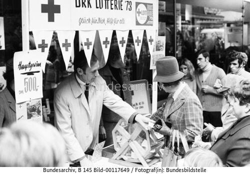 Bonn, DRK-Losverkauf, Klaus v. Dohnanyi