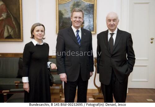 Bundespräsident Wulff empfängt Armin Mueller-Stahl 2011