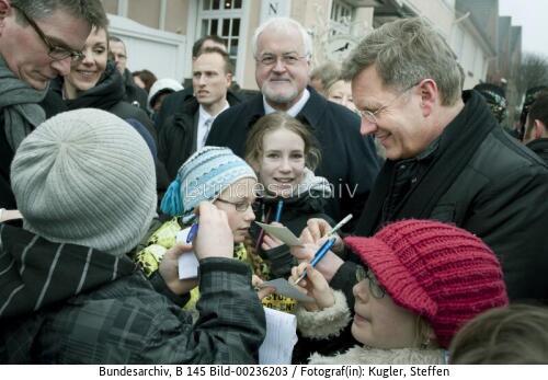 Bundespräsident Wulff in Schleswig-Holstein 2011