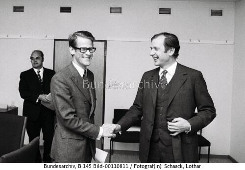 Schwedischer Wissenschaftsminister Carlsson in Bonn 1972