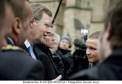 Bundespräsident Wulff in Osnabrück 2011