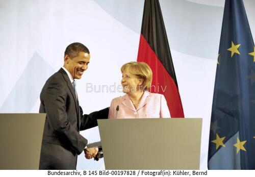 US-Präsident Barack Obama in Deutschland 2009
