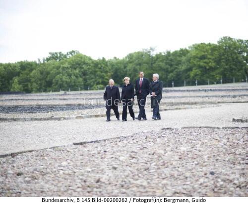 US-Präsident Obama besucht Gedenkstätte Buchenwald 2009