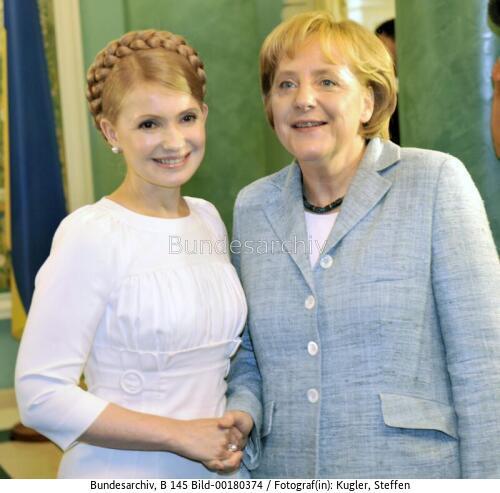 Bundeskanzlerin Angela Merkel in der Ukraine 2008