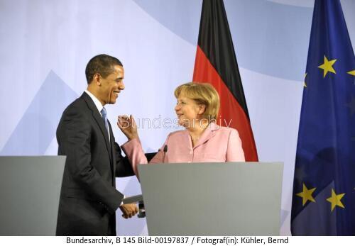 US-Präsident Barack Obama in Deutschland 2009