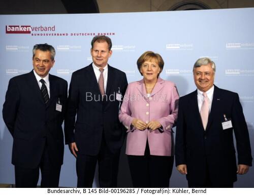 Bundeskanzlerin Merkel beim Bundesverband deutscher Banken 2009