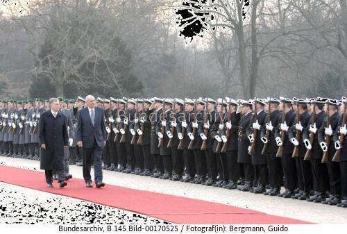 Schweizerischer Bundespräsident Couchepin in Berlin 2008