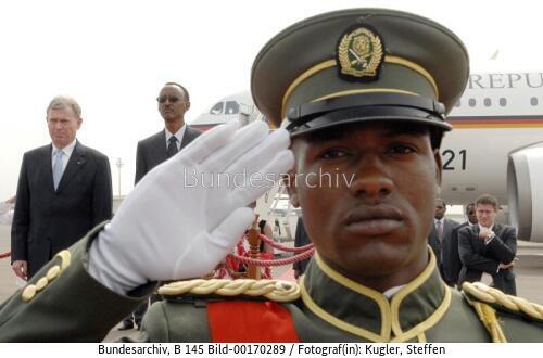 Bundespräsident Köhler in Ruanda 2008 / Afrikareise