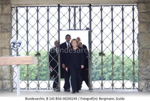 US-Präsident Obama besucht Gedenkstätte Buchenwald 2009