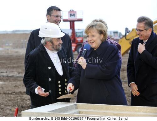 Grundsteinlegung bei ersol Solar Energy 2009