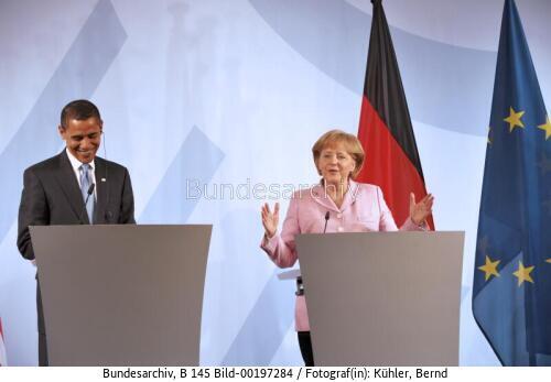 US-Präsident Barack Obama in Deutschland 2009