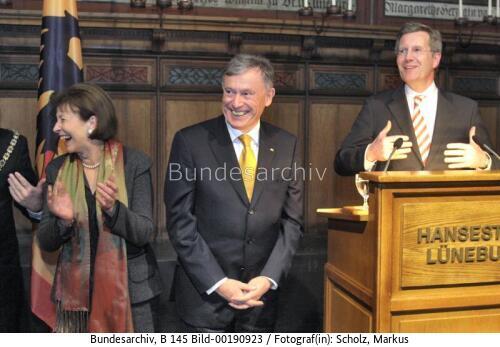 Bundespräsident Köhler in Lüneburg 2008