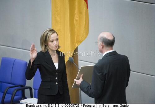Vereidigung von BM Kristina Köhler 2009