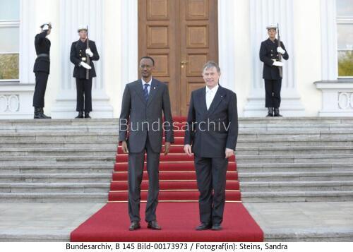 Ruandischer Präsident Kagame in Berlin 2008