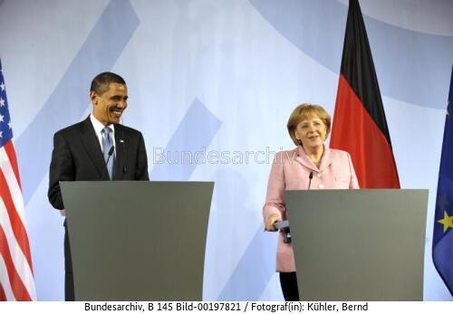 US-Präsident Barack Obama in Deutschland 2009