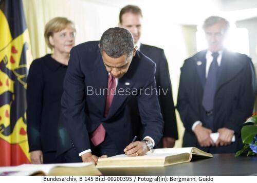US-Präsident Obama besucht Gedenkstätte Buchenwald 2009
