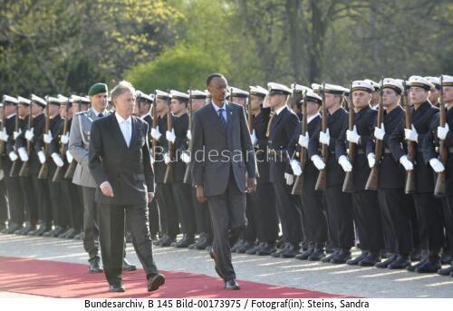 Ruandischer Präsident Kagame in Berlin 2008