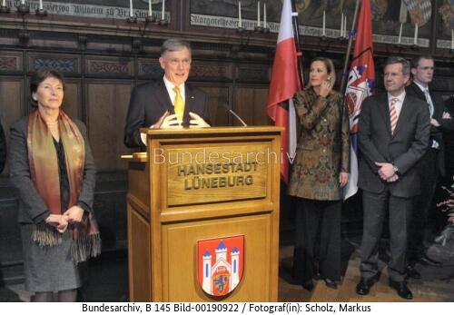 Bundespräsident Köhler in Lüneburg 2008