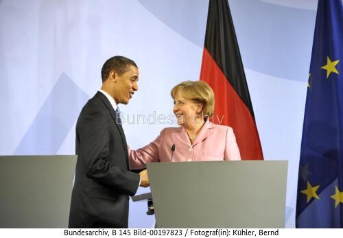 US-Präsident Barack Obama in Deutschland 2009
