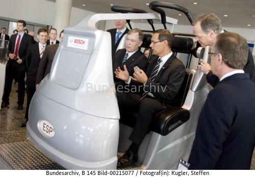 Bundespräsident Köhler besucht Robert Bosch GmbH 2010