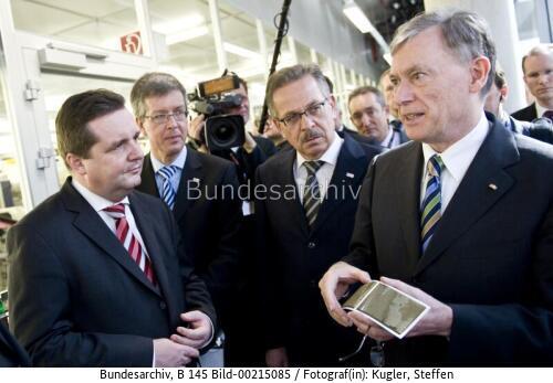 Bundespräsident Köhler besucht Robert Bosch GmbH 2010