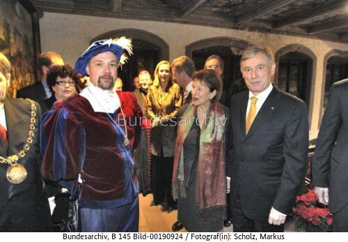 Bundespräsident Köhler in Lüneburg 2008