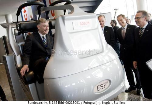 Bundespräsident Köhler besucht Robert Bosch GmbH 2010