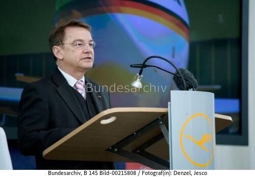 Übergabe des A319 an die Bundeswehr 2010