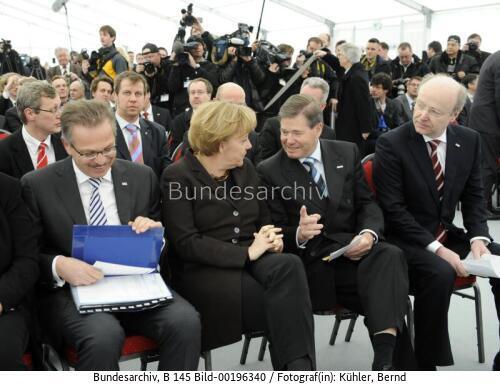 Grundsteinlegung bei ersol Solar Energy 2009