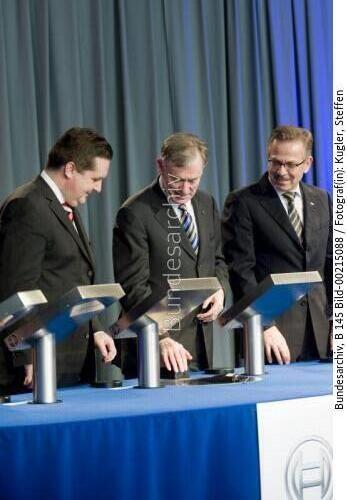 Bundespräsident Köhler besucht Robert Bosch GmbH 2010