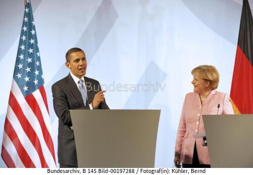 US-Präsident Barack Obama in Deutschland 2009