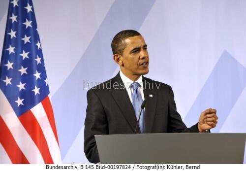 US-Präsident Barack Obama in Deutschland 2009