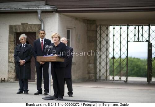 US-Präsident Obama besucht Gedenkstätte Buchenwald 2009