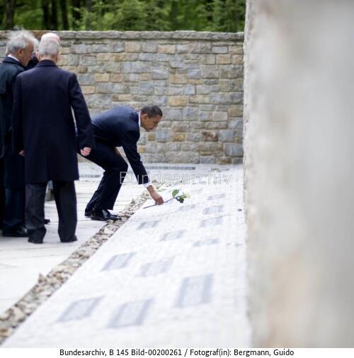 US-Präsident Obama besucht Gedenkstätte Buchenwald 2009