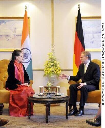 Bundespräsident Köhler in Indien 2010