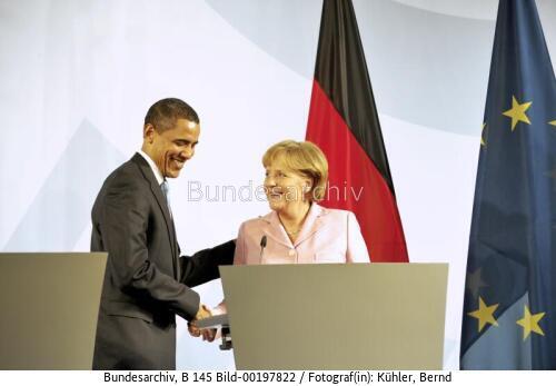 US-Präsident Barack Obama in Deutschland 2009