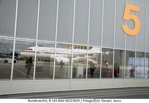 Übergabe des A319 an die Bundeswehr 2010